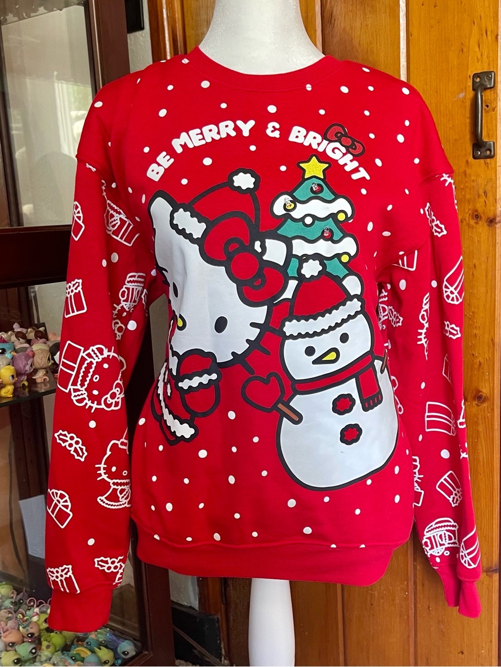 Hello Kitty Christmas Sweater Crewneck Size XS-S